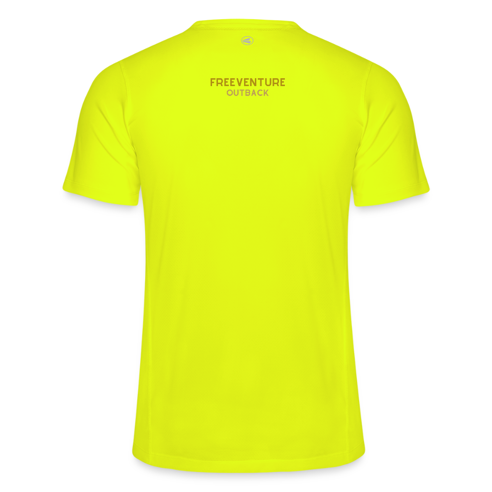 Jako Atmungsaktives Shirt - Neongelb