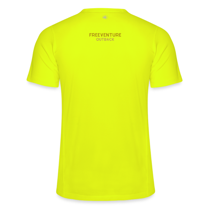 Jako Atmungsaktives Shirt - Neongelb
