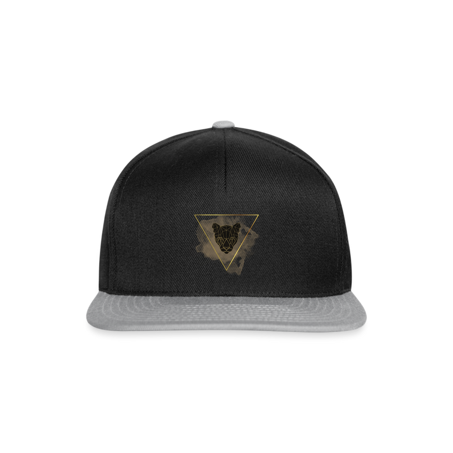 Snapback Cap – Dein Style. Dein Statement. - Schwarz/Grau
