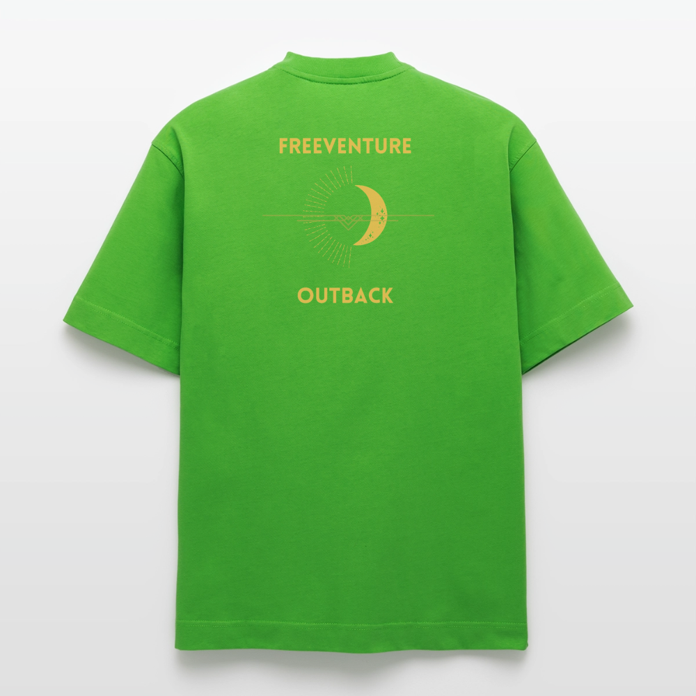 UrbanHeavy Oversized T-Shirt Unisex – Bio 100% ♻️ - Apple Neon