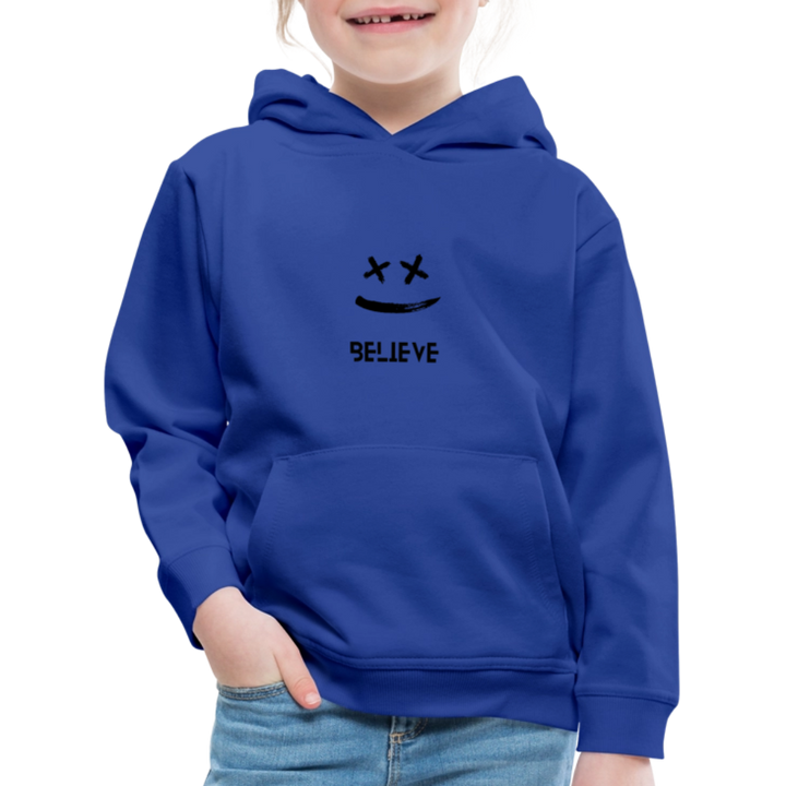 Rus Believe Kids Hoodie - Royalblau