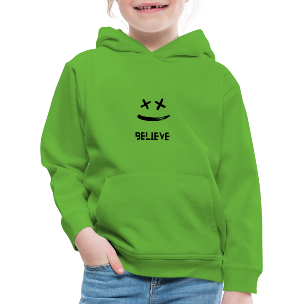 Rus Believe Kids Hoodie - Hellgrün