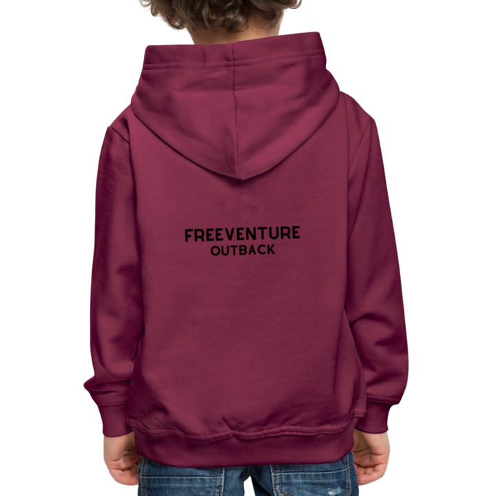 Rus Believe Kids Hoodie - Bordeaux
