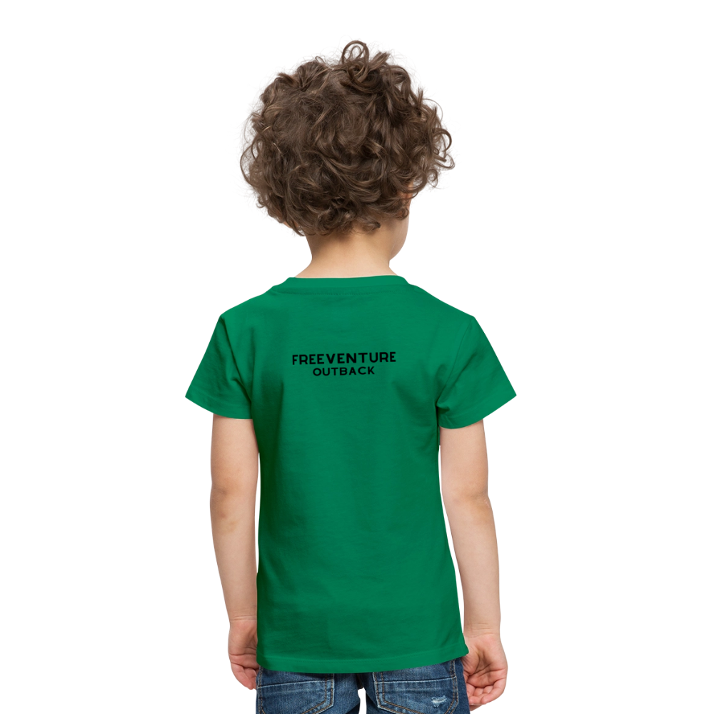 Rus Avocado Kids Tee – Süß, bequem & perfekt für kleine Entdecker! 🥑💚 - Kelly Green