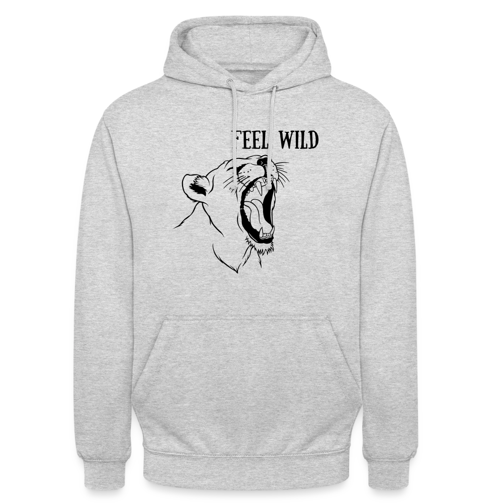 The lion roars - Unisex - Hellgrau meliert