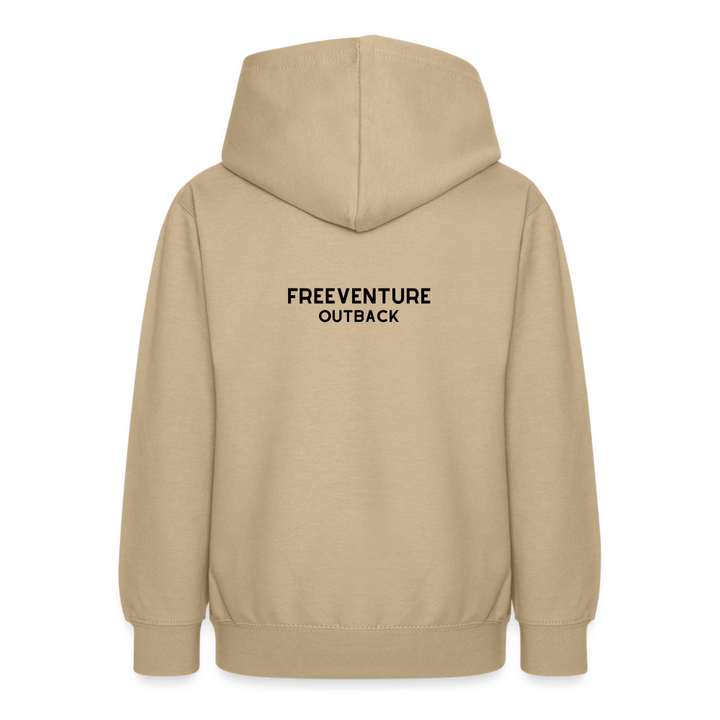 Teenager Hoodie Freeventure Outback - Sand