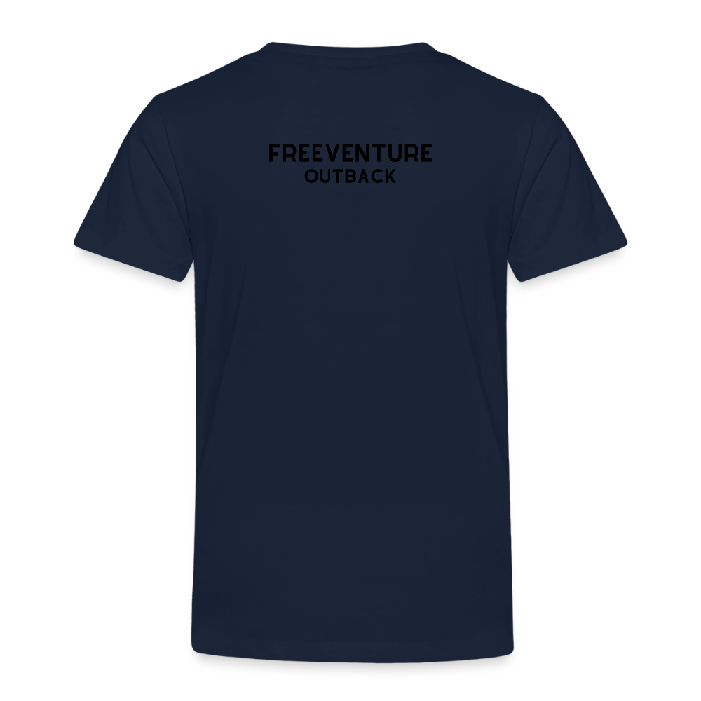 Rus Avocado Kids Tee – Süß, bequem & perfekt für kleine Entdecker! 🥑💚 - Navy