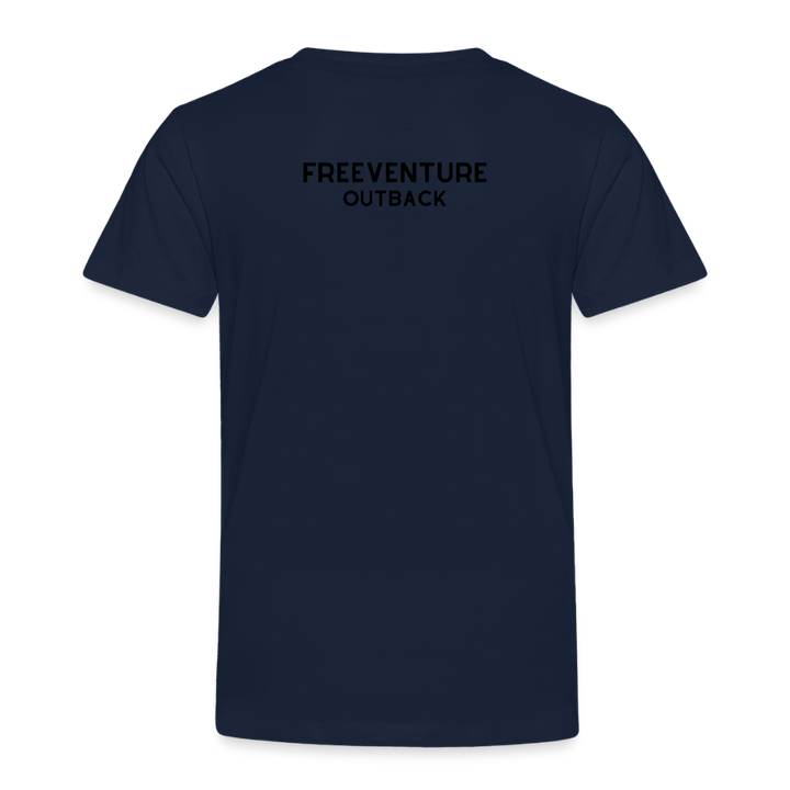 Rus Avocado Kids Tee – Süß, bequem & perfekt für kleine Entdecker! 🥑💚 - Navy
