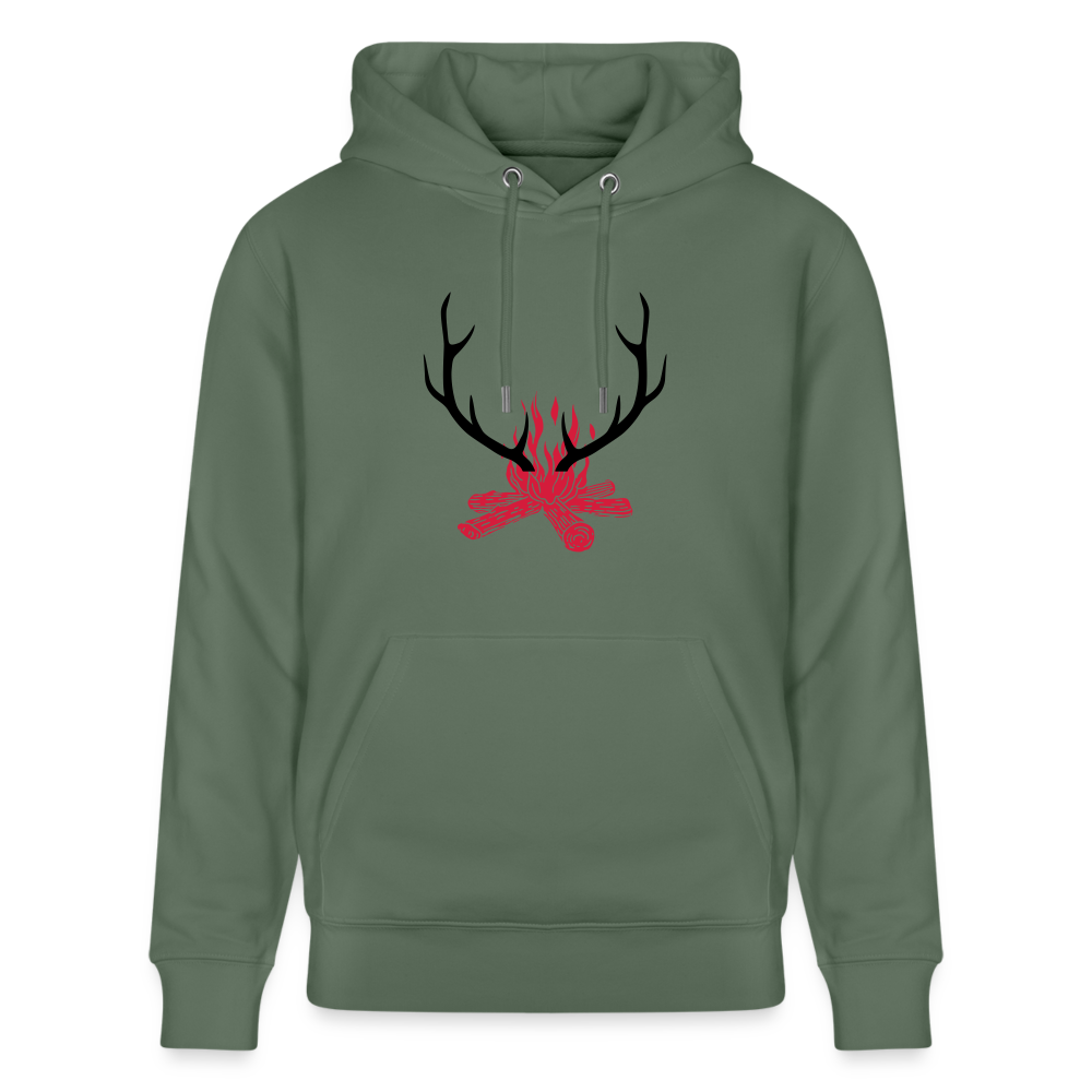 Stanley/Stella Unisex Bio-Hoodie CRUISER - Tanngrün