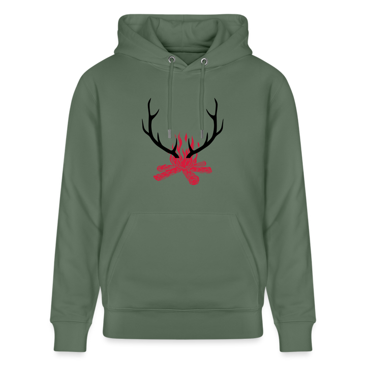 Stanley/Stella Unisex Bio-Hoodie CRUISER - Tanngrün