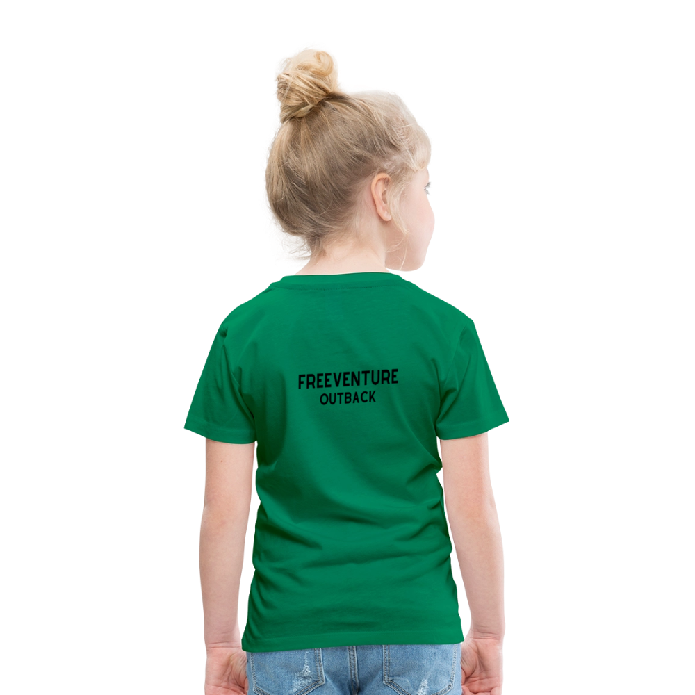 Rus Avocado Kids Tee – Süß, bequem & perfekt für kleine Entdecker! 🥑💚 - Kelly Green