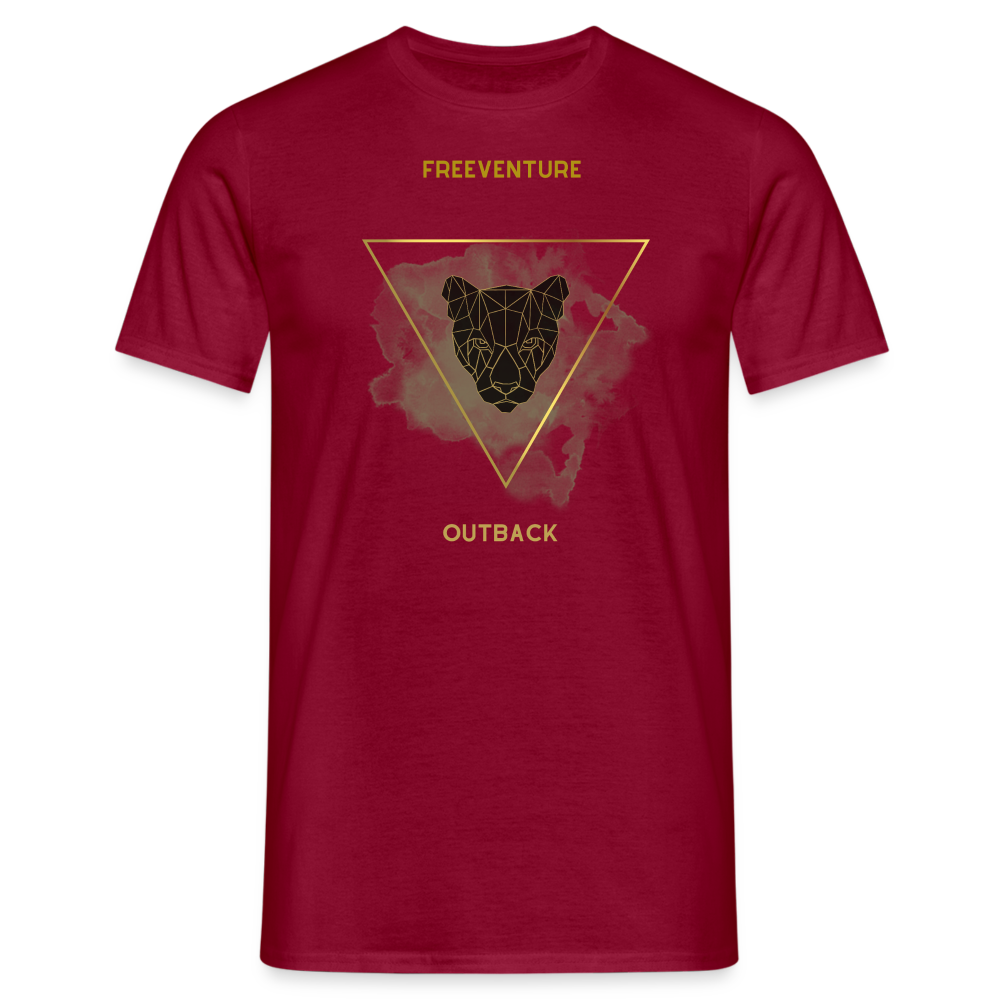 Rus Rebel Tee - Männer - Ziegelrot