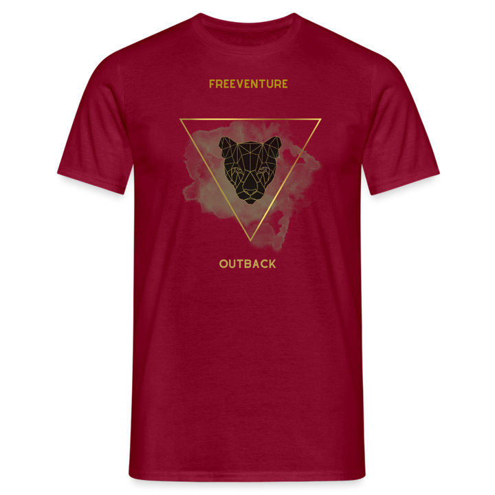 Rus Rebel Tee - Männer - Ziegelrot