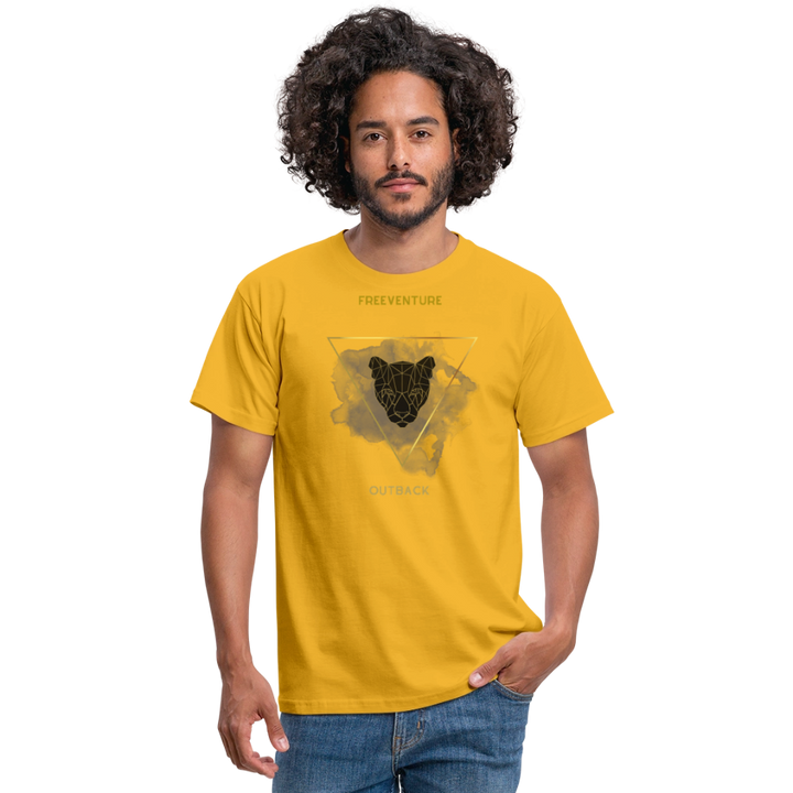 Rus Rebel Tee - Männer - Gelb
