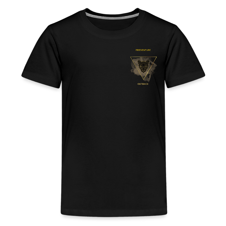 Rus Premium Tee - Schwarz