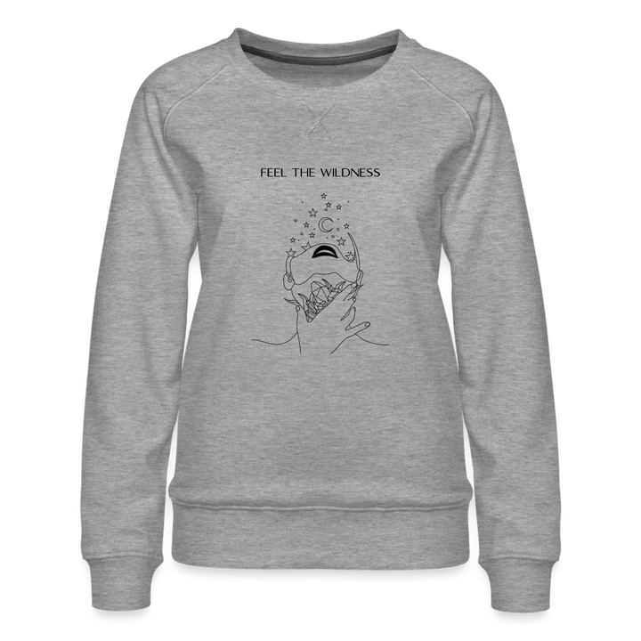 Rus Wildness Sweater Wo. – Spüre deine Freiheit! 🌿✨ - Grau meliert