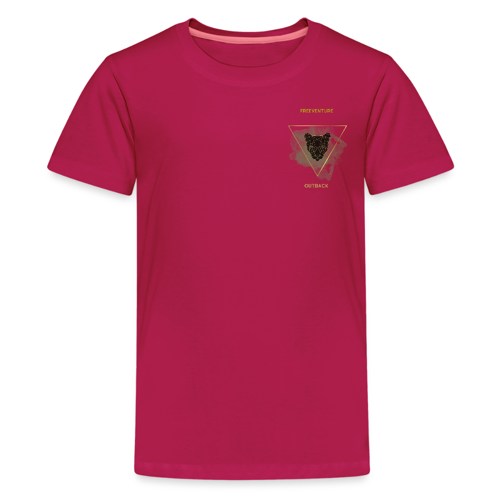 Rus Premium Tee - dunkles Pink