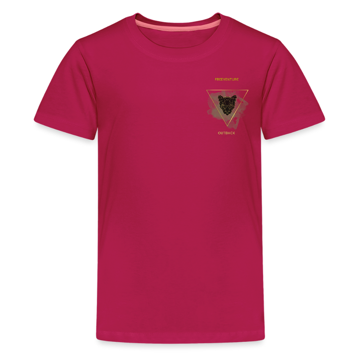 Rus Premium Tee - dunkles Pink