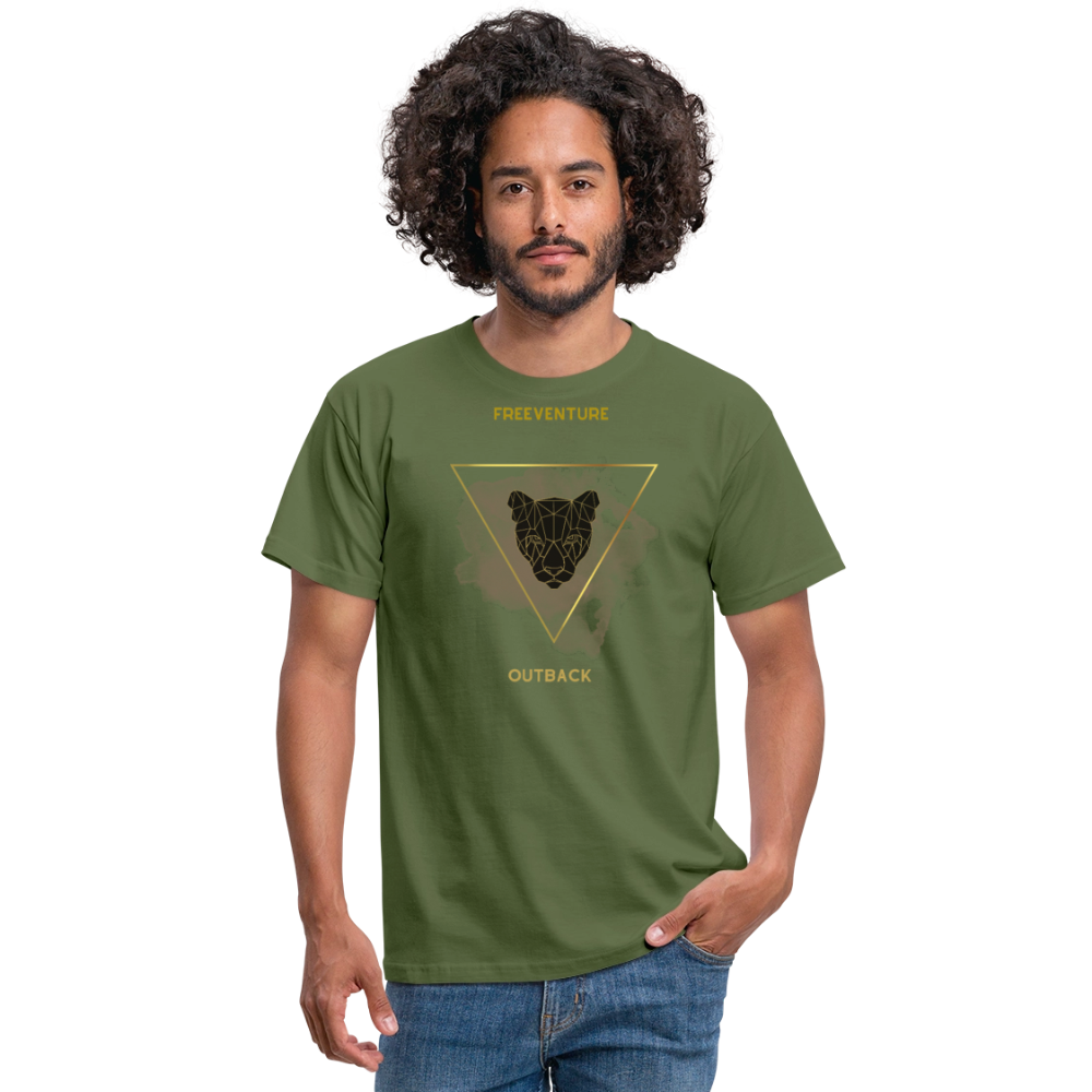 Rus Rebel Tee - Männer - Militärgrün