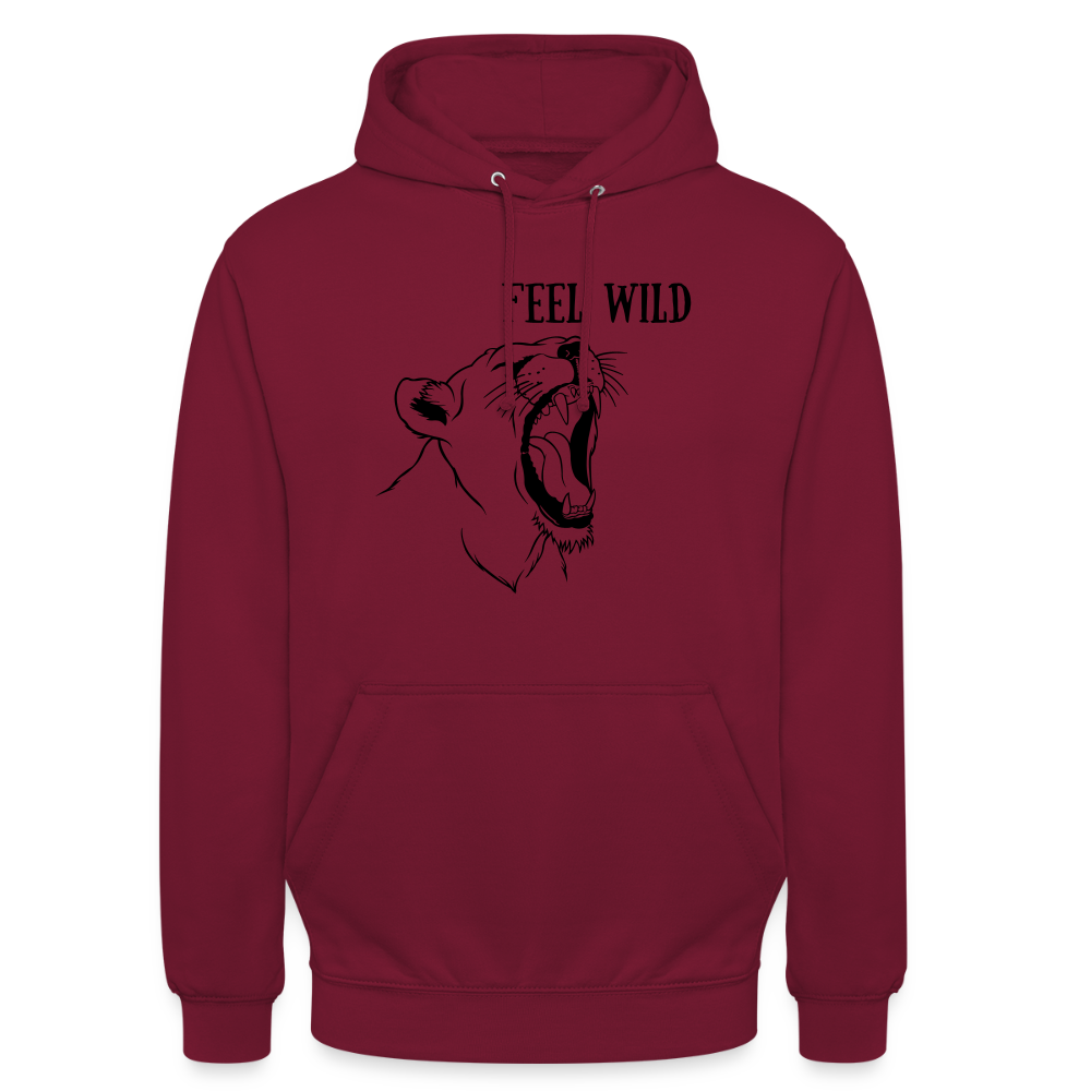 The lion roars - Unisex - Bordeaux