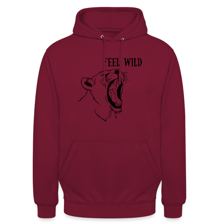 The lion roars - Unisex - Bordeaux