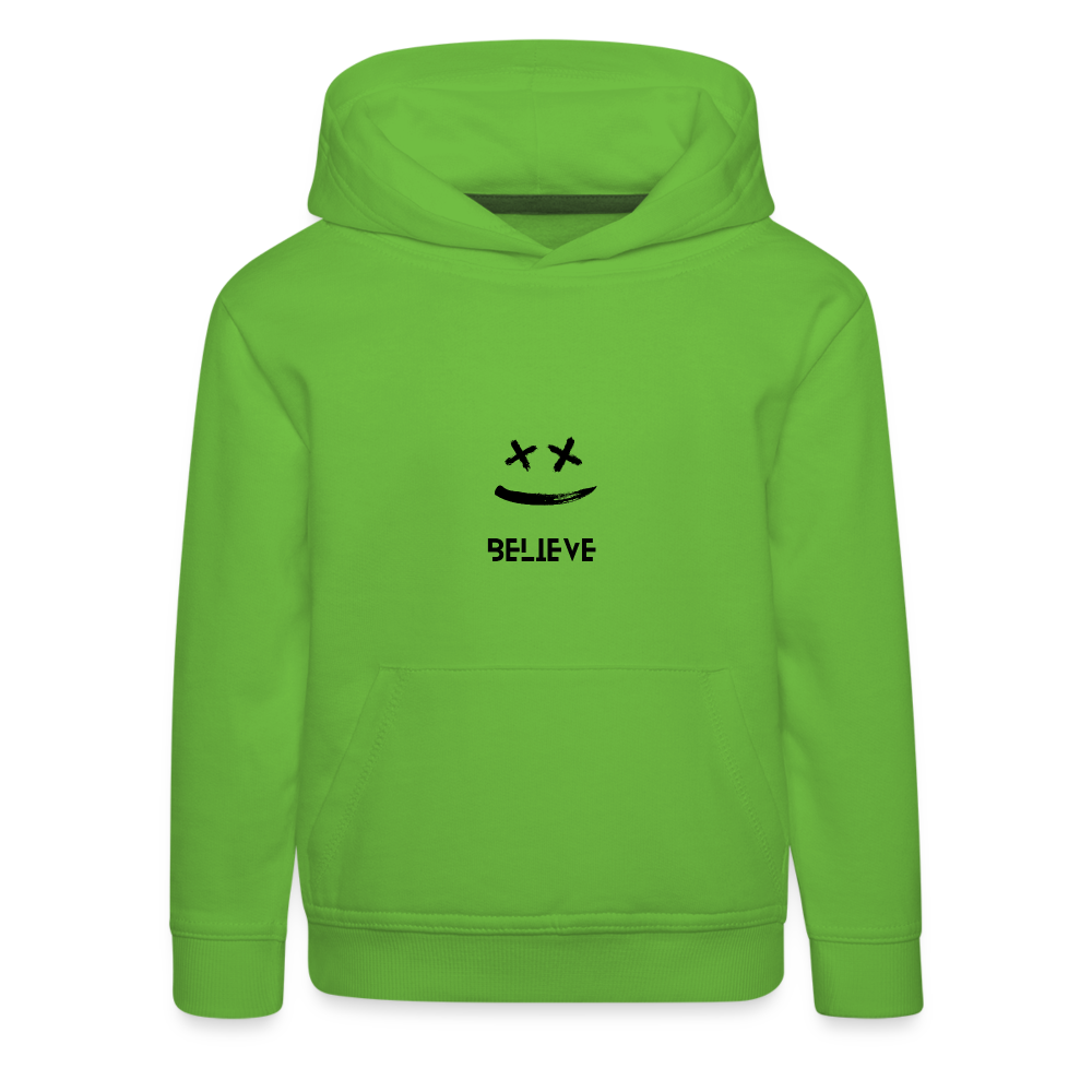 Rus Believe Kids Hoodie - Hellgrün
