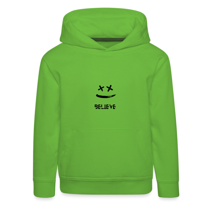 Rus Believe Kids Hoodie - Hellgrün