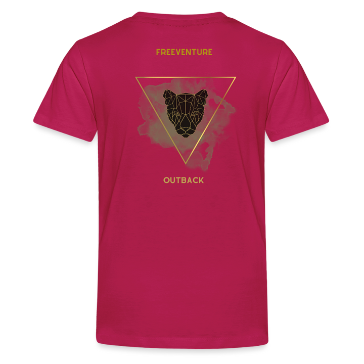 Rus Premium Tee - dunkles Pink
