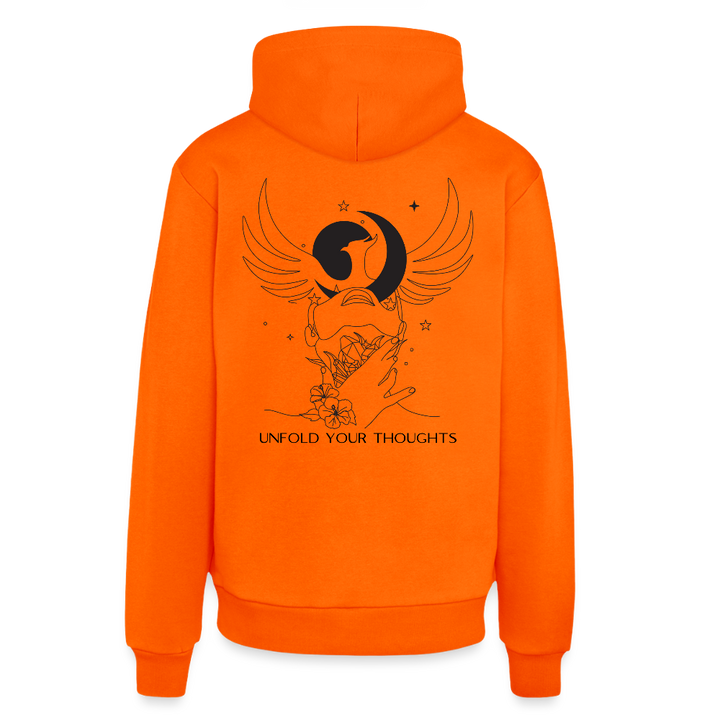 Hoodie – Limitierte Edition mit Freeventure Outback - Bio Baumwolle 🌿 - SUNSET ORANGE
