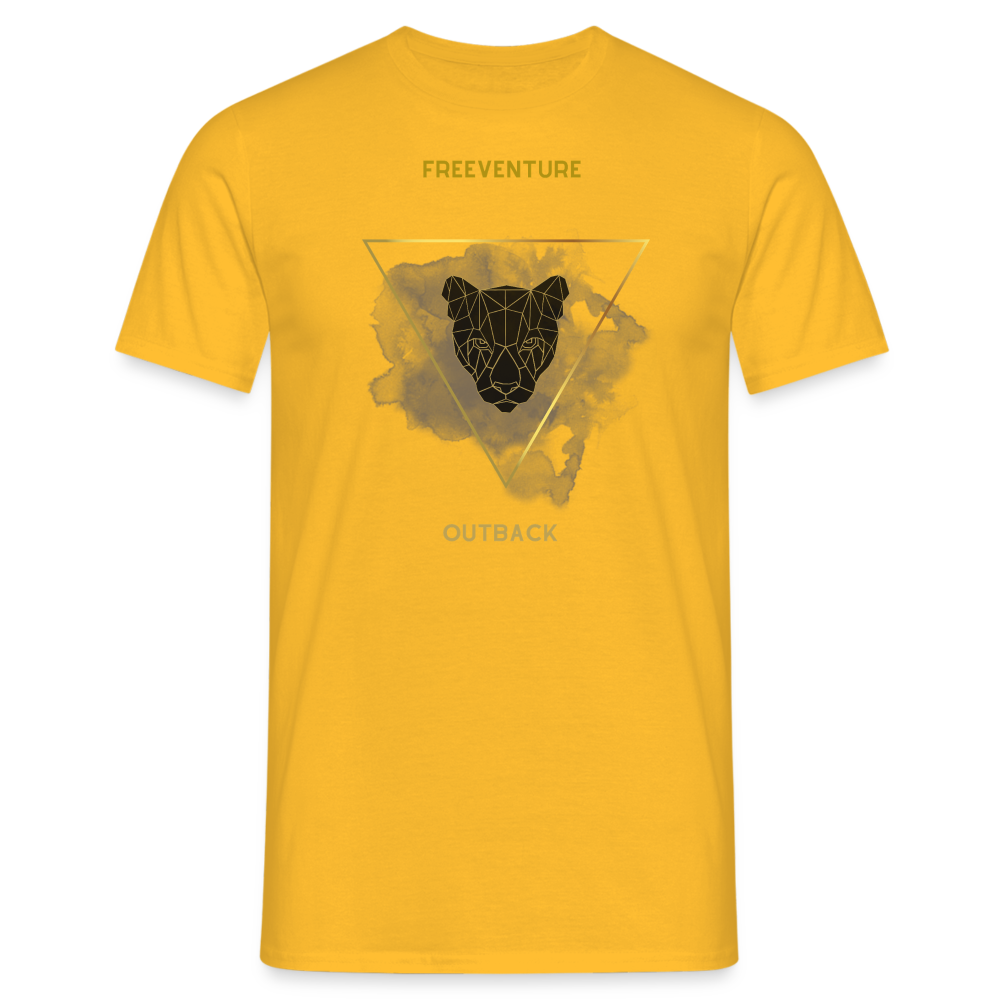 Rus Rebel Tee - Männer - Gelb