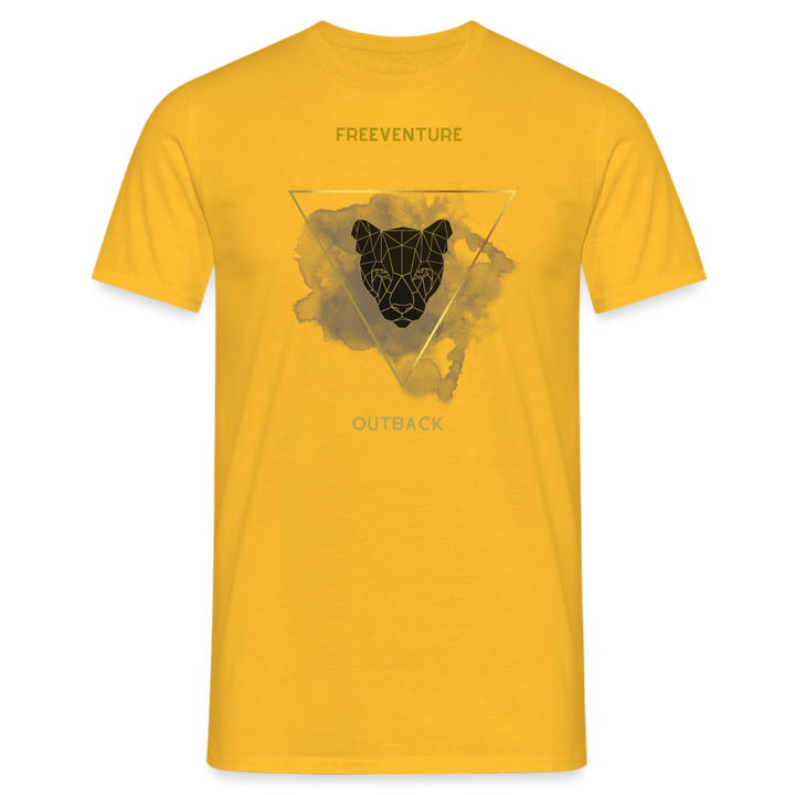 Rus Rebel Tee - Männer - Gelb
