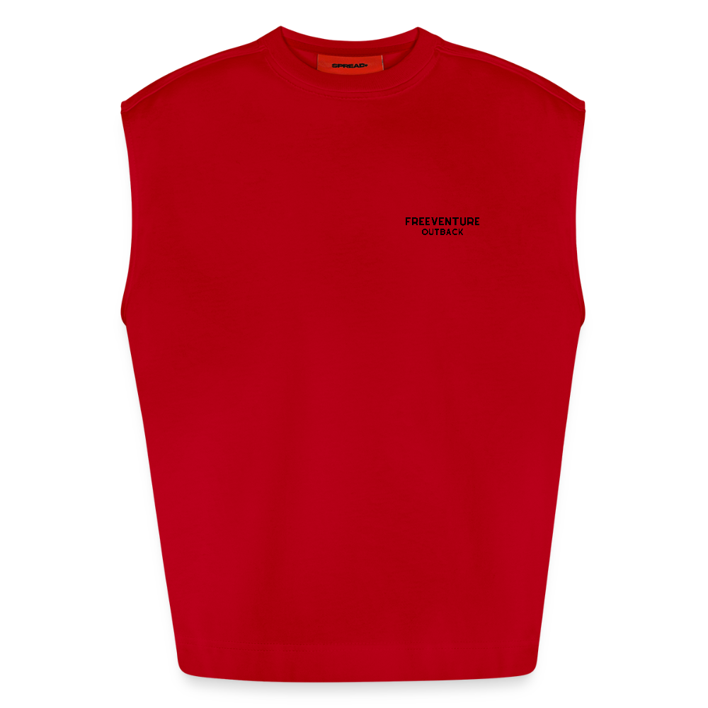 Unfold Your Thoughts - Oversized Tank - Rot