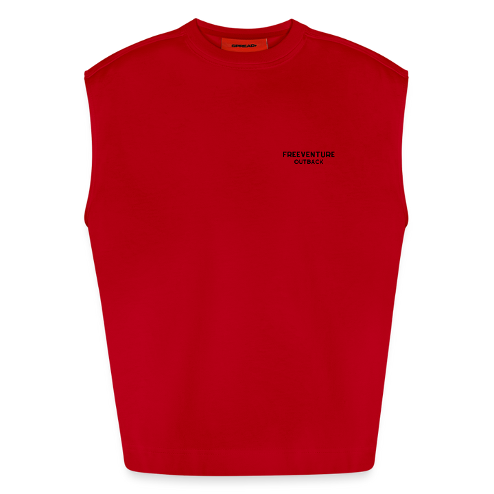 Unfold Your Thoughts - Oversized Tank - Rot