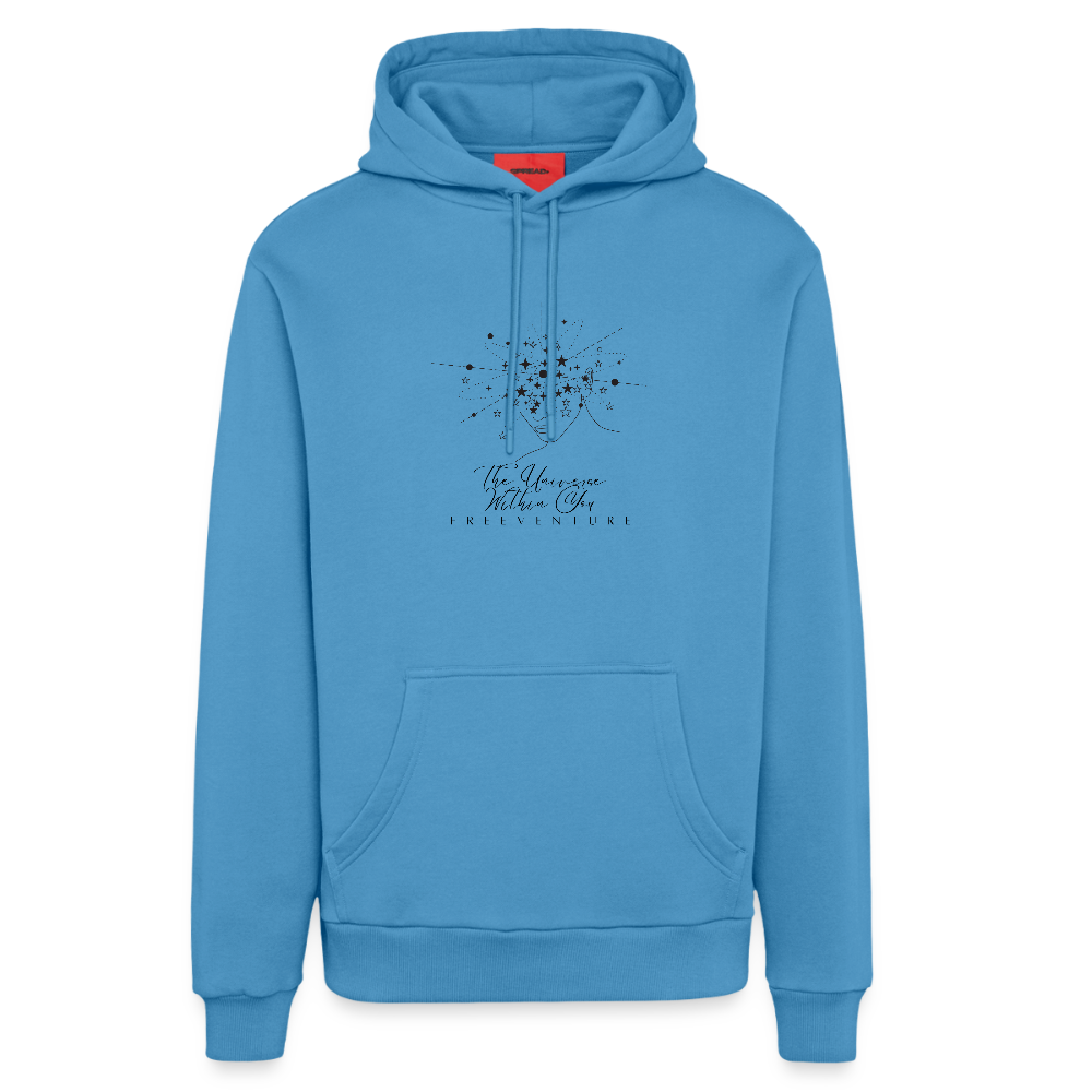 Hoodie – Limitierte Edition mit Freeventure Outback - Bio Baumwolle 🌿 -  Sol Blue