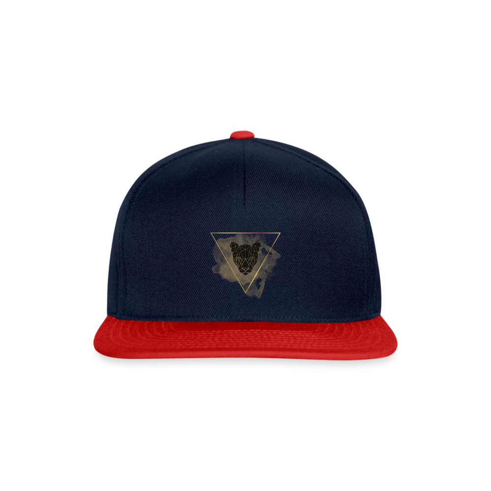 Snapback Cap – Dein Style. Dein Statement. - Navy/Rot