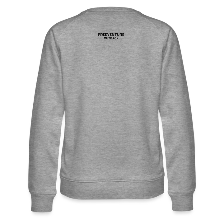 Rus Wildness Sweater Wo. – Spüre deine Freiheit! 🌿✨ - Grau meliert