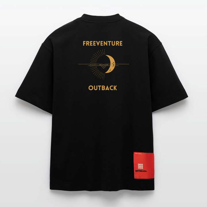 UrbanHeavy Oversized T-Shirt Unisex – Bio 100% ♻️ - SOLID BLACK
