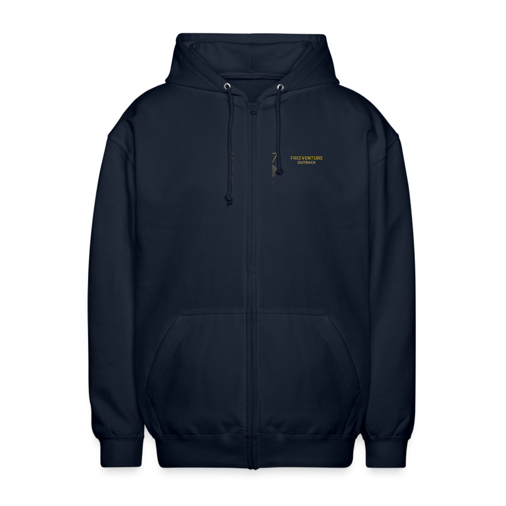 Rus Adventure Zip-Hoodie - Navy