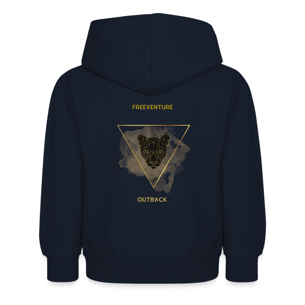 Rus Kids Teens Hoodie - Navy