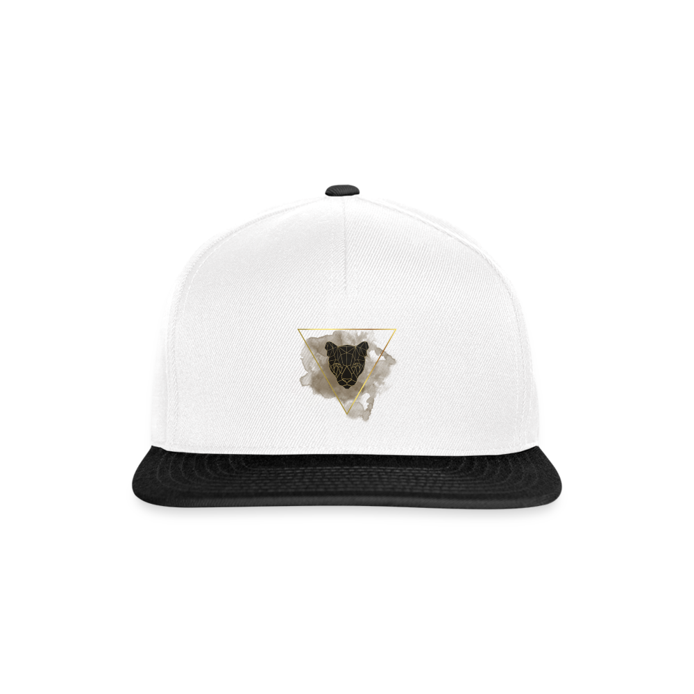 Snapback Cap – Dein Style. Dein Statement. - Weiß/Schwarz