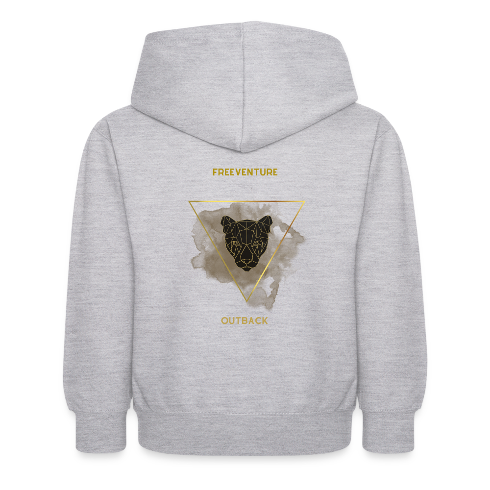 Rus Kids Teens Hoodie - Hellgrau meliert