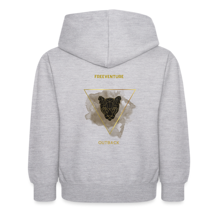 Rus Kids Teens Hoodie - Hellgrau meliert