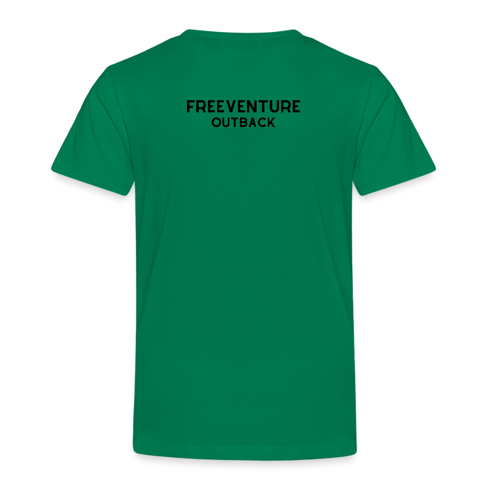 Rus Avocado Kids Tee – Süß, bequem & perfekt für kleine Entdecker! 🥑💚 - Kelly Green