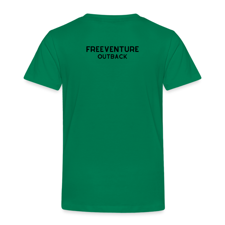 Rus Avocado Kids Tee – Süß, bequem & perfekt für kleine Entdecker! 🥑💚 - Kelly Green