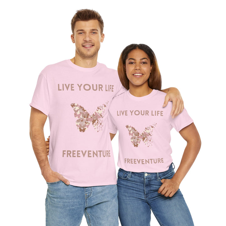 Unisex Lebe Dein Leben T-Shirt -  100% Baumwolle