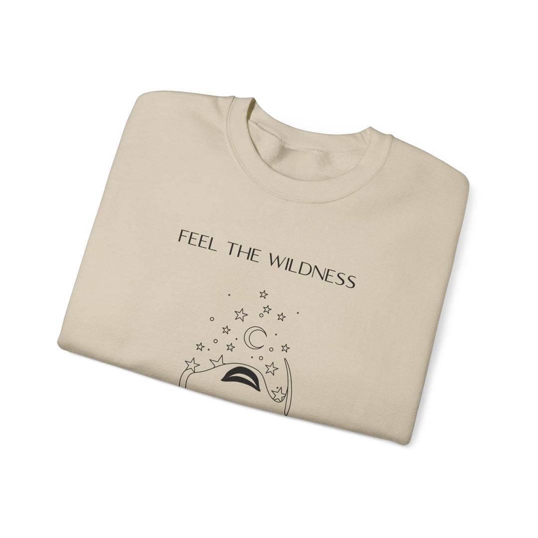 Unisex Sweatshirt  Feel the Wildness™ - Bio Baumwolle