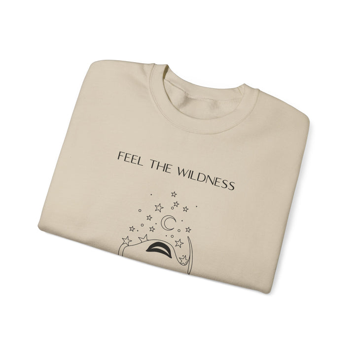 Unisex Sweatshirt  Feel the Wildness™ - Bio Baumwolle