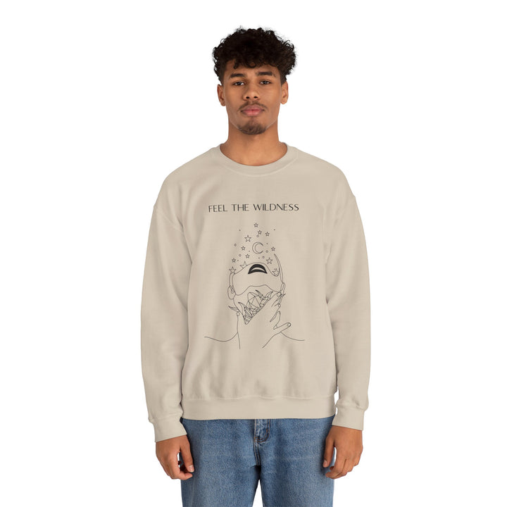 Unisex Sweatshirt  Feel the Wildness™ - Bio Baumwolle