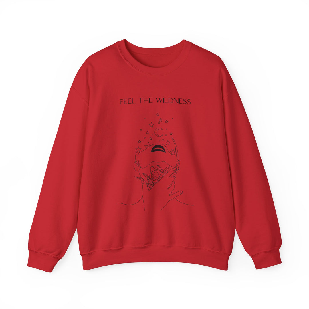 Unisex Sweatshirt  Feel the Wildness™ - Bio Baumwolle