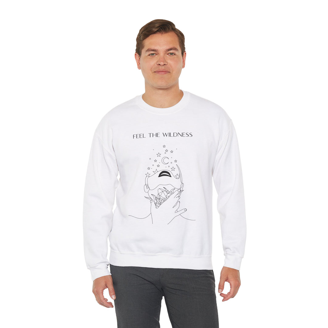 Unisex Sweatshirt  Feel the Wildness™ - Bio Baumwolle